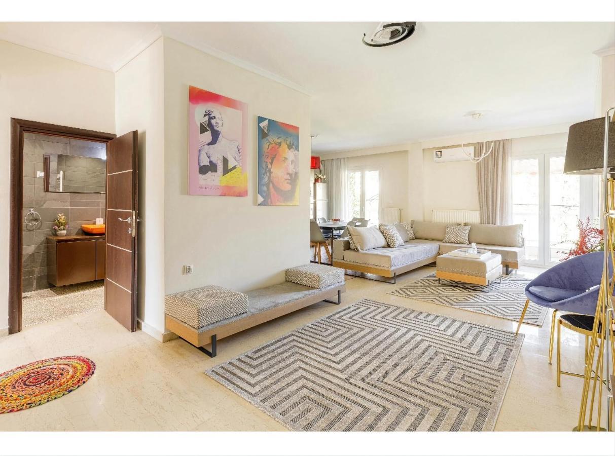Double A Luxury Apartment Szaloniki Kültér fotó