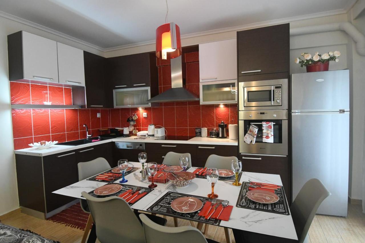 Double A Luxury Apartment Szaloniki Kültér fotó