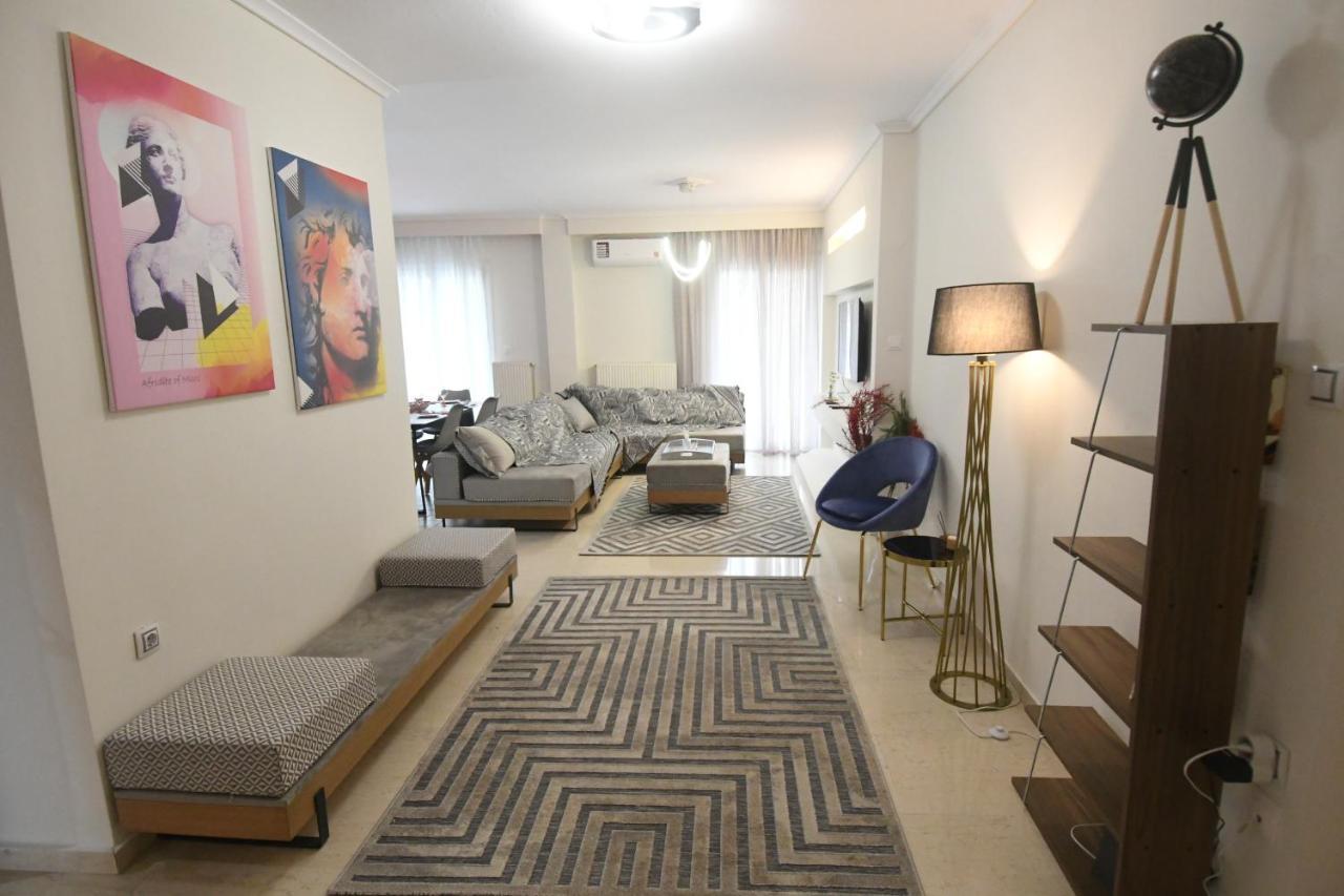 Double A Luxury Apartment Szaloniki Kültér fotó