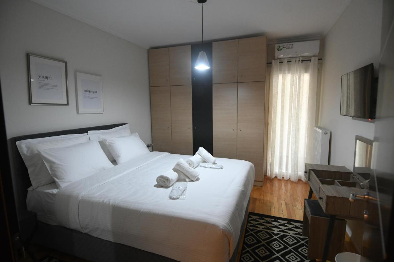 Double A Luxury Apartment Szaloniki Kültér fotó