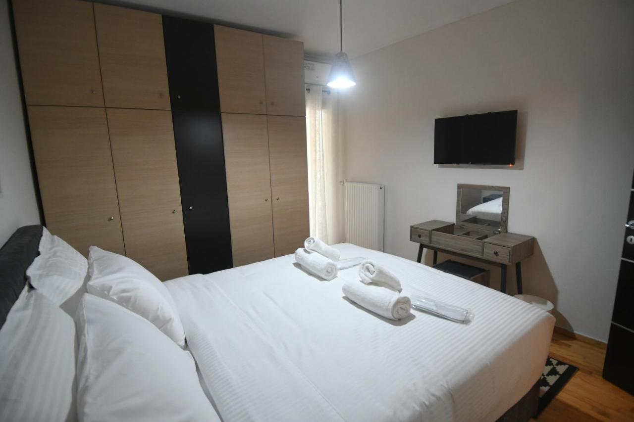 Double A Luxury Apartment Szaloniki Kültér fotó